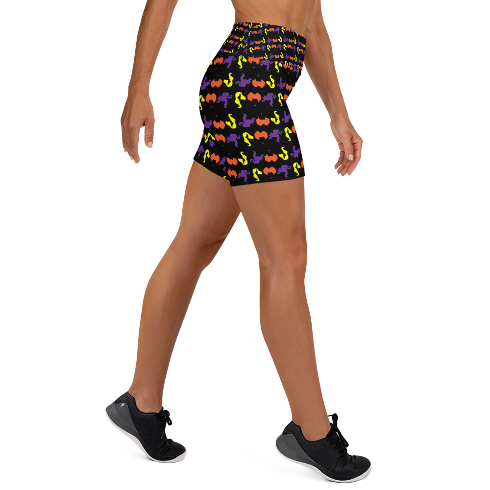 HocusPocus Camo Yoga Shorts