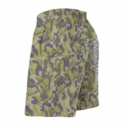 Backslash Camo Shorts