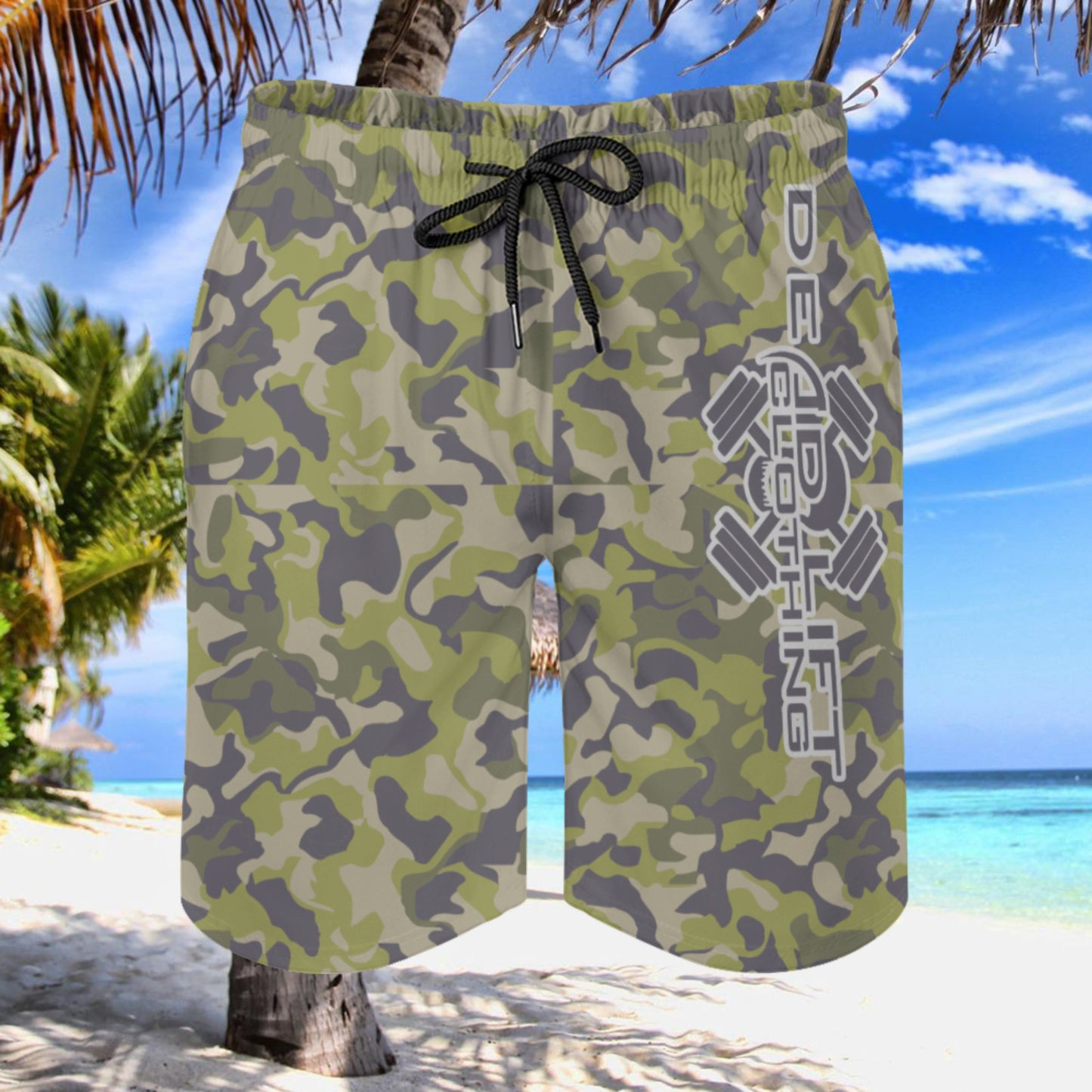 Backslash Camo Shorts