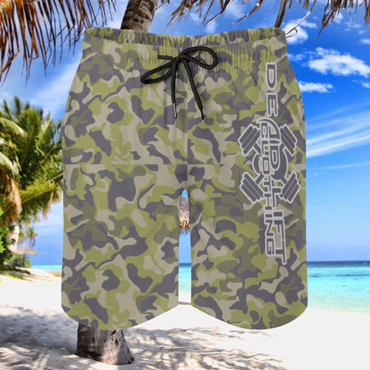 Backslash Camo Shorts