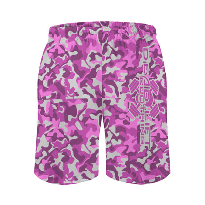 Backslash Pink Shorts