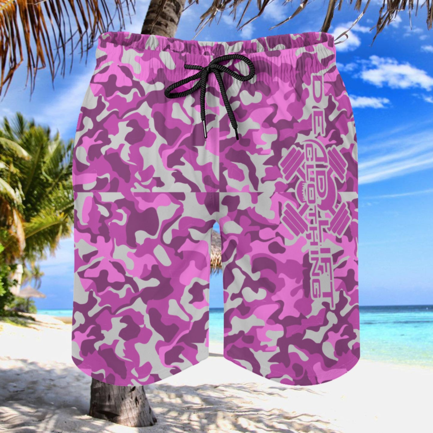 Backslash Pink Shorts